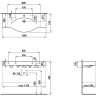 Раковина LAUFEN PALACE 120x51 8.1170.4.000.104.R